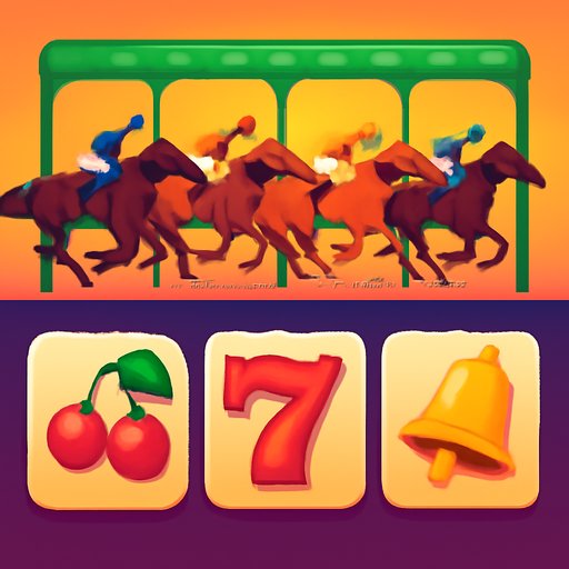 35bet ঘোড়দৌড়ের স্টার্টিং গেট দৃশ্য